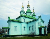 Церковь св. Онуфрия в с. Липовый Скиток. 1705 г. Фотография. 2012 г.