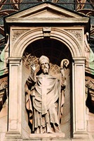 Св. Ницетий. Скульптура франтона ц. Сен-Низье в Лионе. 1859 г. Скульптор Дж. Х. Фабиш