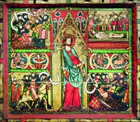 Алтарь кор. Олава II Святого. Ок. 1330 г. (Нидаросский собор, Тронхейм). Фото: Frode Ynge Helland