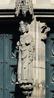 Имп. Оттон I. Скульптура на зап. фасаде кафедрального собора в Магдебурге. XIII в. Фото: Feldstein