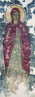 Вмц. Параскева. Роспись ц. Спаса на Ковалеве. 1380 г.