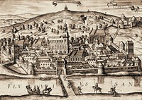 «Перемышль — знаменитый город Руси». Гравюра. 1617 г.