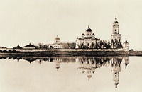 Пензенский Преображенский монастырь. Фотография. 1917 г.