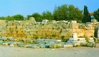Остатки визант. базилики в Коринфе