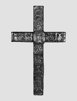 Местийский крест. 20-е гг. XI в. (Музей этнографии и истории Сванети)