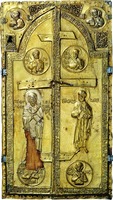 Свт. Григорий Просветитель. Скверский реликварий. 1293 г. (ГЭ)