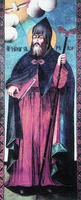 Св. Григор Татеваци. Мастер Овнатан Овнатанян. Кон. XVIII в. (Музей собора Эчмиадзин)