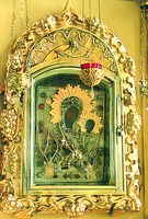 Грузинская икона Божией Матери. 2-я пол. XVII в. (Раифская Богородицкая пуст.)