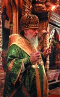 Во время Трисвятого. Служение Патриарха Московского и всея Руси Пимена