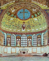Базилика Сант-Аполлинаре ин Классе. Мозаика алтаря. Ок. 549 г.