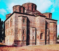 Церковь Панагии Паригористиссы в Арте 1282 - 1289 гг. Вид с юго-востока