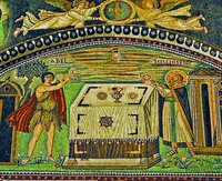 Мелхисидек и Авель. Мозаика ц. Сан-Витале в Равенне. 546-547 гг.