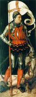 Вмч. Евстафий Плакида. Створка алтаря Паумгартнеров. А. Дюрер. Ок. 1503 г. (Старая пинакотека, Мюнхен)