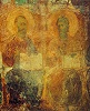 Ап. Андрей. Фреска зап. стены Дмитриевского собора во Владимире. 1195 г.