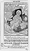 Прп. Афанасий Затворник. Ксилография. Киево-Печерский Патерик. Киев, 1661