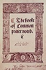 «Книга общих молитв, положенная на ноты» Джона Марбека. 1550 г. Титульный лист