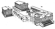 Святилище Юпитера Гелиополита. I–III вв. Реконструкция