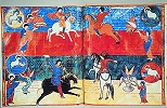 Толкование на Апокалипсис из Сен- Севера. Миниатюра. XI в. (Paris. Lat. 8878. Fol. 108v — 109)