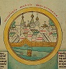 Выговское общежительтство. Настенный лист. Фрагмент. 10-е гг. XIX в. (ГИМ)