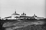 Флорищева пуст. в честь Успения Пресв. Богородицы. Фотография. Кон. XIX в. (ГИМ)