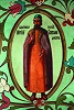 Вел. кн. мч. Георгий Всеволодович. Роспись парадных сеней. 1883 г. Артель Ф. Г. Торопова (ГИМ)