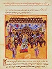 Видение прор. Исаии. Миниатюра из Гомилий Иакова Коккиновафского. 1-я пол. XII в. (Vat. gr. 1162. Fol. 119v)