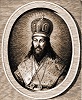 Свт. Димитрий Ростовский.Фрагмент гравюры Я. Васильева. 1759 г. (ГИМ)