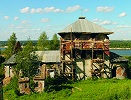 Вид на Успенский храм Дудина мон-ря. Фотография. 2007 г.