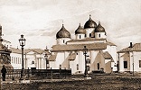 Собор Св. Софии, Премудрости Божией, в Вел. Новгороде. 1045-1052 гг. Фотография. Нач. ХХ в.