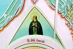 Прп. Елисей Радонежский. Роспись ц. Явления Божией Матери прп. Сергию Радонежскому (Михеевской) в Троице-Сергиевой лавре. 1842 г. (?)