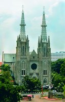 Кафедральный собор Успения Богородицы в Джакарте. XVII в. Архит. Хулсвиф