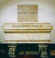 Саркофаг Иннокентия IX, папы Римского. XVI в. (собор св. Петра в Риме)