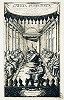 Иннокентий IV, папа Римский, на I церковном Соборе в Лионе. Фронтиспис кн. Frizon P. Gallia Purpurata. P., 1638