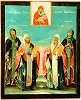 Свт. Иоанн, еп. Суздальский. Фрагмент иконы «Святители Иоанн и Феодор, преподобные Евфимий и Евфросиния Суздальские». 1792 г. (ГВСИАХМЗ)