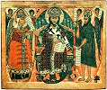 Предста Царица Икона. 2-я пол. XVII в. (ГМЗК)