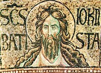 Св. Иоанн Предтеча. Мозаика баптистерия Сан-Джованни, Флоренция. 2-я пол. XIII в.