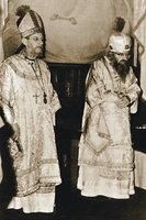 Свт. Иоанн (Максимович) и еп. Иоанн-Нектарий (Ковалевский). Фотография. 11 нояб. 1964 г.