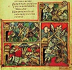 Благоденствие Иова. Миниатюра из Библии. 1-я пол. IX в. (Vat. gr. 749. Fol. 7r)