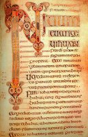Книга из Дарроу. Кон. VII – нач. VIII в. (Dublin. Trinity College Library. A.4.5.(57))