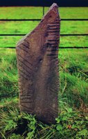 Камень с огамической надписью из Килкулахта (графство Керри). Нач. VI в.