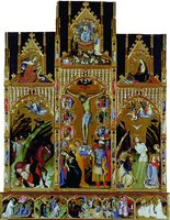 «Ретабло Бонифация Феррера». 1396–1398 гг. Худож. Герардо ди Якопо Старна (Старнина)? (Музей изобразительных искусств, Валенсия)