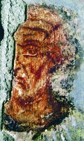 Ап. Петр (?). Фрагмент росписи базилики Сан-Паоло-Фуори-ле-Мура в Риме. 440–461 гг.