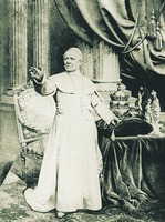 Папа Римский Пий XI. Фотография. 1880 г.