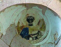Св. царица Нана. Роспись вимы алтарной апсиды кафоликона мон-ря Ишхани