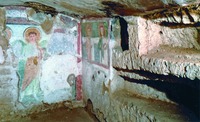 Сщмч. Ианнуарий. Роспись катакомб св. Ианнуария в Неаполе. Х–XI вв.