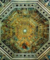 Мозаика купола баптистерия Сан-Джованни во Флоренции. 2-я четв.— кон. XIII в.