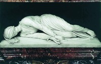 Св. Цецилия. Ок. 1600 г. Скульптор Стефано Мадерно (ц. Санта-Чечилия-ин-Трастевере, Рим)