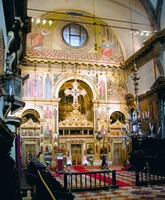 Интерьер собора вмч. Георгия Победоносца в Венеции