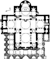 План собора Сан-Марко в Венеции. 1063–1094 гг.