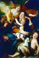 Святое Семейство. 1620–1625 гг. Худож. Джулио Прокаччини (ГЭ)
